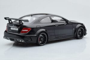 Mercedes C63 AMG W204 Black Series Schwarz GT Spirit 1:18 ZM019 Resin – Bild 2 von 7