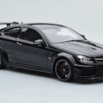Mercedes C63 AMG W204 Black Series Schwarz GT Spirit 1:18 - image 4 of 7