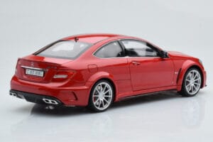 Mercedes C63 AMG W204 Black Series Rot GT Spirit 1:18 GT065 Resin – Bild 2 von 6