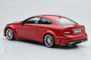 Mercedes C63 AMG W204 Black Series Rot GT Spirit 1:18 GT065 Resin – Bild 5 von 6