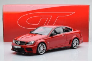 Mercedes C63 AMG W204 Black Series Rot GT Spirit 1:18 GT065 Resin – Bild 6 von 6
