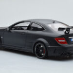 Mercedes C63 AMG W204 Black Series Matt Schwarz GT Spirit 1:18 - image 5 of 6