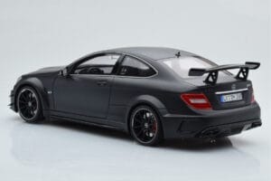 Mercedes C63 AMG W204 Black Series Matt Schwarz GT Spirit 1:18 GT843 Resin – Bild 5 von 6