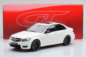 Mercedes C63 AMG W204 Weiss GT Spirit 1:18 GT166 Resin – Bild 6 von 6