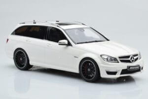 Mercedes C63 AMG S204 T-Modell Weiss GT Spirit 1:18 GT147 Resin – Bild 4 von 8