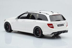 Mercedes C63 AMG S204 T-Modell Weiss GT Spirit 1:18 GT147 Resin – Bild 5 von 8