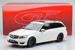Mercedes C63 AMG S204 T-Modell Weiss GT Spirit 1:18 GT147 Resin – Bild 8 von 8
