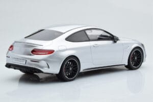 Mercedes C63S AMG C205 Coupe Silber GT Spirit 1:18 GT116 Resin – Bild 2 von 6