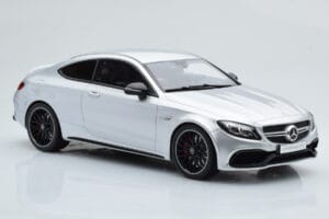 Mercedes C63S AMG C205 Coupe Silber GT Spirit 1:18 GT116 Resin – Bild 4 von 6