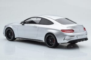 Mercedes C63S AMG C205 Coupe Silber GT Spirit 1:18 GT116 Resin – Bild 5 von 6
