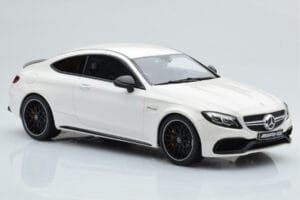 Mercedes C63S AMG C205 Coupe Weiss GT Spirit 1:18 B66965707 Resin – Bild 4 von 6