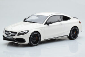 Mercedes C63S AMG C205 Coupe Weiss GT Spirit 1:18