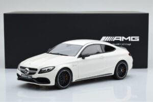 Mercedes C63S AMG C205 Coupe Weiss GT Spirit 1:18 B66965707 Resin – Bild 6 von 6