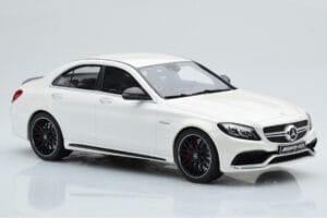 Mercedes C63S AMG W205 Weiss GT Spirit 1:18 B66960370 Resin – Bild 4 von 6