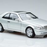 Mercedes CL600 C140 Silber Metallic Norev 1:18 183446 Metall - image 5 of 7