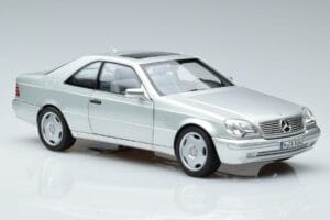 Mercedes CL600 C140 Silber Metallic Norev 1:18 183446 Metall – Bild 5 von 7