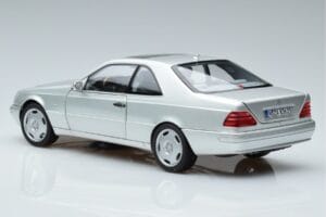 Mercedes CL600 C140 Silber Metallic Norev 1:18 183446 Metall – Bild 6 von 7
