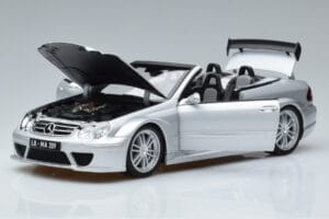 Mercedes CLK DTM AMG W209 Cabriolet Silber Kyosho 1:18 B66962272 Metall – Bild 2 von 8