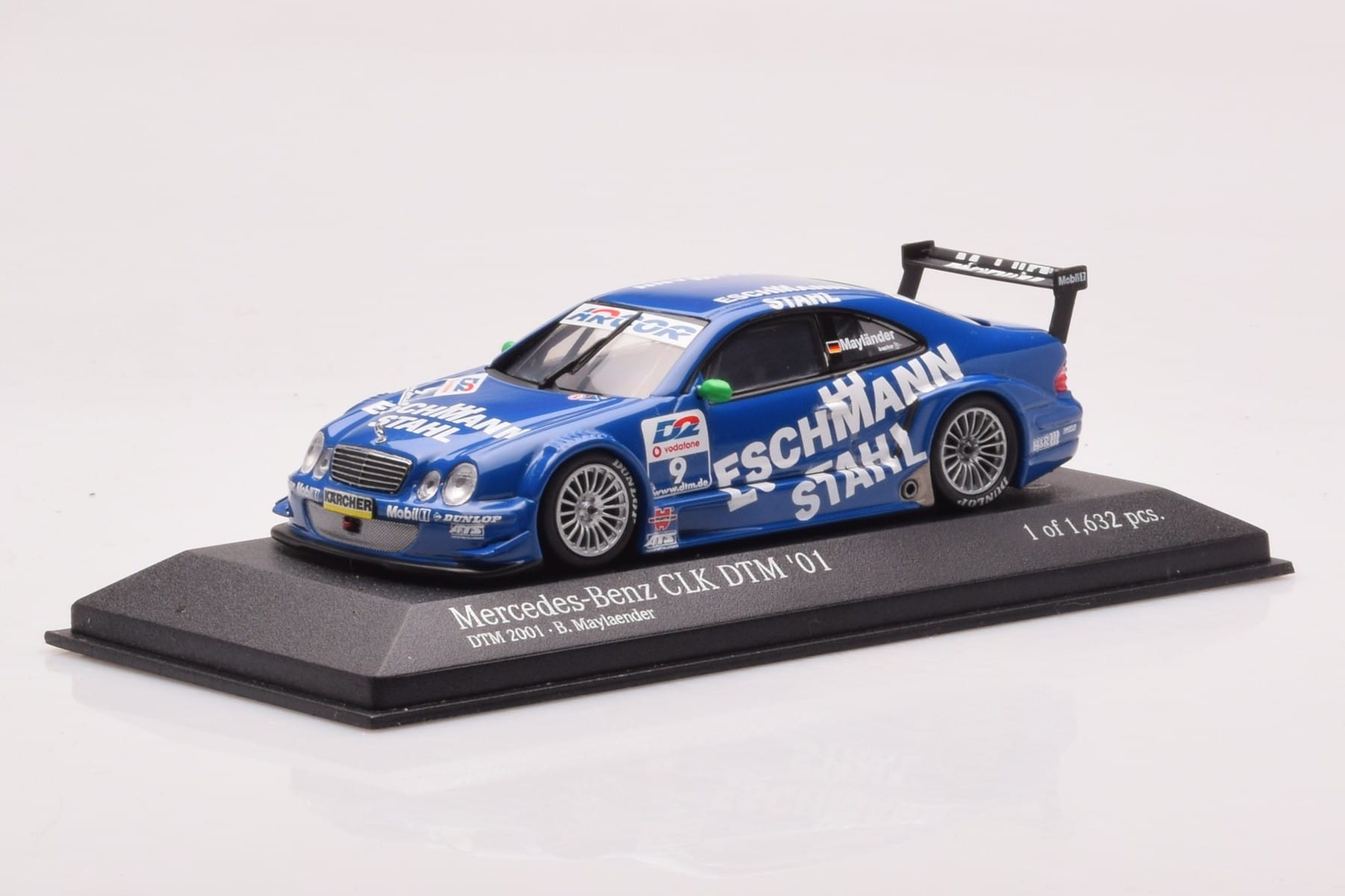 Mercedes CLK DTM Team Manthey #9 B. Maylander DTM 2001 Minichamps 1:43 400013109 Metall – Bild 2 von 4