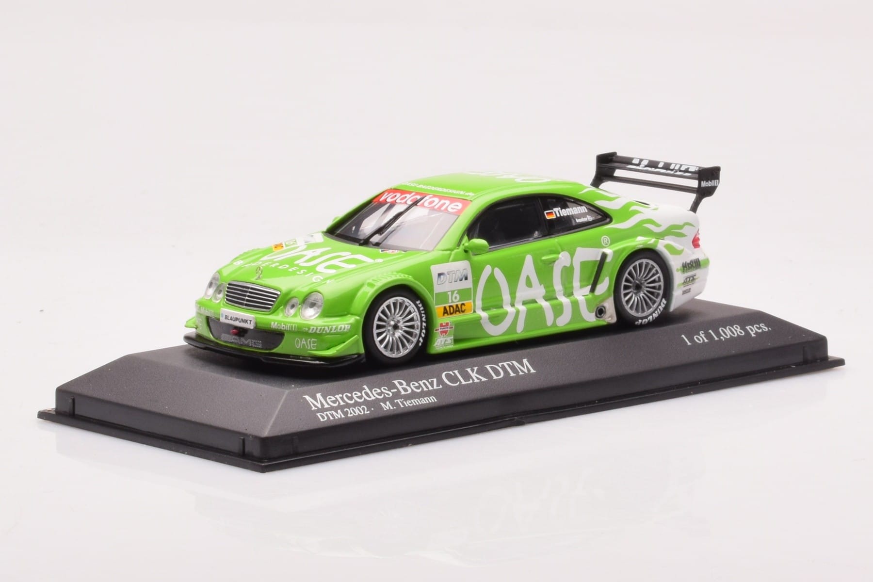 Mercedes CLK DTM Team OASE AMG #16 M. Tiemann DTM 2001 Minichamps 1:43 400023116 Metall – Bild 2 von 4