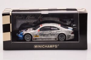 Mercedes CLK DTM Team Original Teile #12 P. Dumbreck DTM 2001 Minichamps 1:43 400023112 Metall – Bild 4 von 4