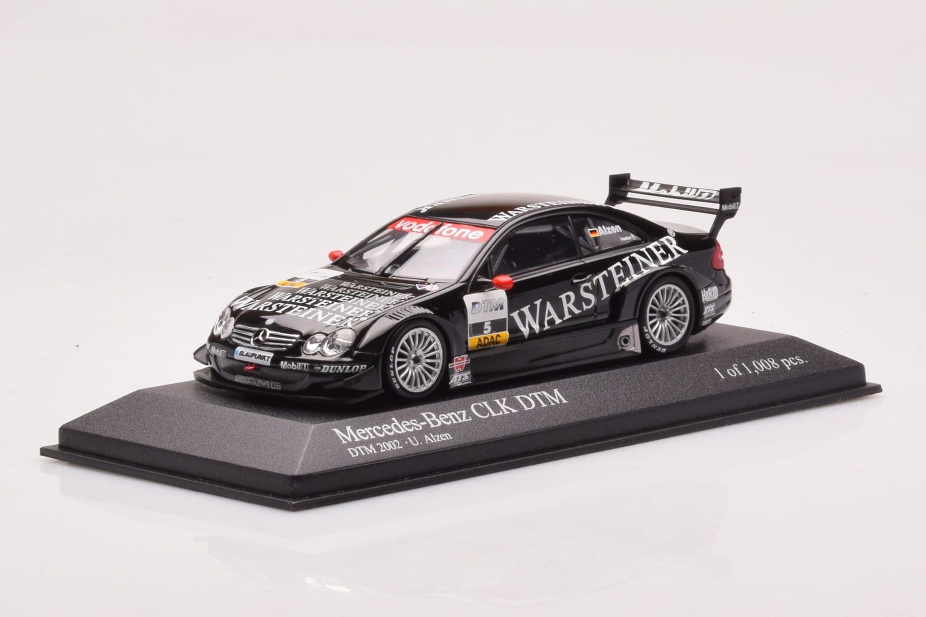 Mercedes CLK DTM Team Warsteiner AMG #5 U. Alzen DTM 2002 Minichamps 1:43 400023025 Metall – Bild 2 von 4