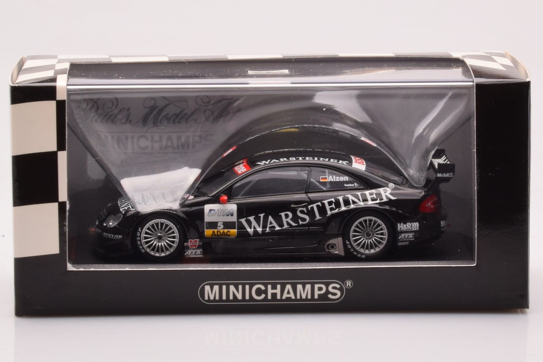 Mercedes CLK DTM Team Warsteiner AMG #5 U. Alzen DTM 2002 Minichamps 1:43 400023025 Metall – Bild 4 von 4