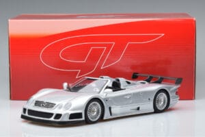 Mercedes CLK GTR Roadster Silber GT Spirit 1:18 GT155 Resin – Bild 6 von 6