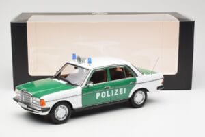 Mercedes E-Class W123 Polizei Norev 1:18 B66040676 Metall – Bild 8 von 8