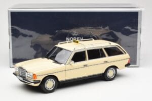 Mercedes 230T W123 T-Modell Taxi Norev 1:18 183731 Metall – Bild 8 von 8