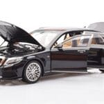 Mercedes Maybach S-Class W222 Brabus 900 Obsidian Schwarz Almost Real 1:18 860102 - image 2 of 8