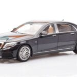 Mercedes Maybach S-Class W222 Brabus 900 Obsidian Schwarz Almost Real 1:18 860102
