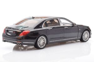 Mercedes Maybach S-Class W222 Brabus 900 Obsidian Schwarz Almost Real 1:18 860102 Metall – Bild 3 von 8