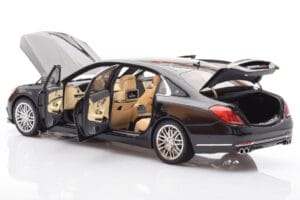 Mercedes Maybach S-Class W222 Brabus 900 Obsidian Schwarz Almost Real 1:18 860102 Metall – Bild 5 von 8
