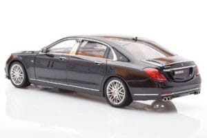 Mercedes Maybach S-Class W222 Brabus 900 Obsidian Schwarz Almost Real 1:18 860102 Metall – Bild 7 von 8