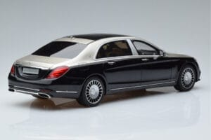 Mercedes Maybach S600 W222 Schwarz Silber GT Spirit 1:18 GT237 Resin – Bild 2 von 6