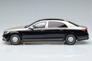 Mercedes Maybach S600 W222 Schwarz Silber GT Spirit 1:18 GT237 Resin – Bild 3 von 6