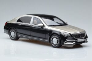Mercedes Maybach S600 W222 Schwarz Silber GT Spirit 1:18 GT237 Resin – Bild 4 von 6
