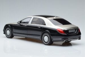 Mercedes Maybach S600 W222 Schwarz Silber GT Spirit 1:18 GT237 Resin – Bild 5 von 6