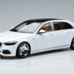 Mercedes Maybach S600 W222 V12 Biturbo Diamond Weiss Almost Real 1:18