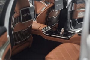 Mercedes Maybach S600 W222 V12 Biturbo Hightech Silber Almost Real 1:18 820118 Metall – Bild 9 von 12