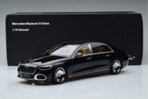 Mercedes Maybach S600 W222 V12 Biturbo Obsidian Schwarz Almost Real 1:18 820115 Metall – Bild 11 von 11