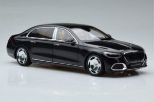 Mercedes Maybach S600 W222 V12 Biturbo Obsidian Schwarz Almost Real 1:18 820115 Metall – Bild 6 von 11
