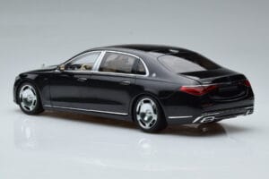 Mercedes Maybach S600 W222 V12 Biturbo Obsidian Schwarz Almost Real 1:18 820115 Metall – Bild 7 von 11