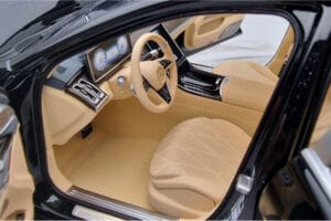 Mercedes Maybach S600 W222 V12 Biturbo Obsidian Schwarz Almost Real 1:18 820115 Metall – Bild 8 von 11