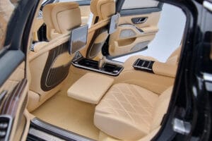 Mercedes Maybach S600 W222 V12 Biturbo Obsidian Schwarz Almost Real 1:18 820115 Metall – Bild 9 von 11