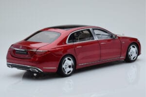 Mercedes Maybach S600 W222 V12 Biturbo Patagonia Rot Almost Real 1:18 820119 Metall – Bild 3 von 10