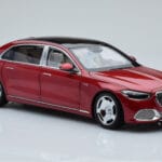 Mercedes Maybach S600 W222 V12 Biturbo Patagonia Rot Almost Real 1:18 - image 6 of 10