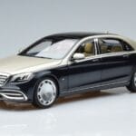 Mercedes Maybach S650 X222 Silberblau Norev 1:18 B66960615 Metall