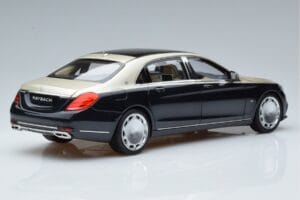 Mercedes Maybach S650 X222 Silberblau Norev 1:18 B66960615 Metall – Bild 3 von 7